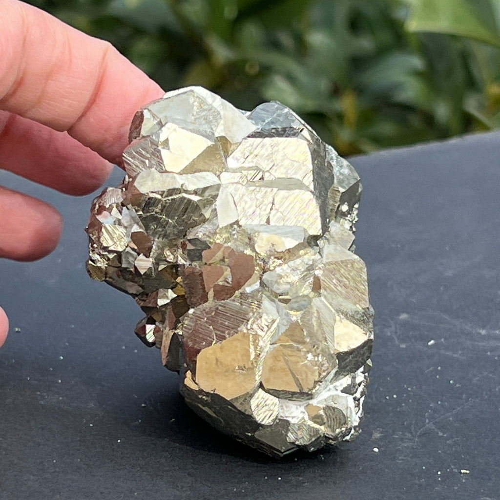 Specimen pirita Peru cluster model 9, pietre semipretioase - druzy.ro 5 