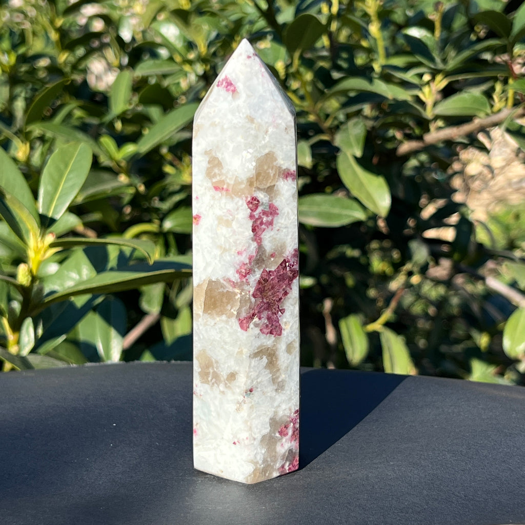 Turn rubelit/ turmalina roz m4, pietre semipretioase - druzy.ro 2 