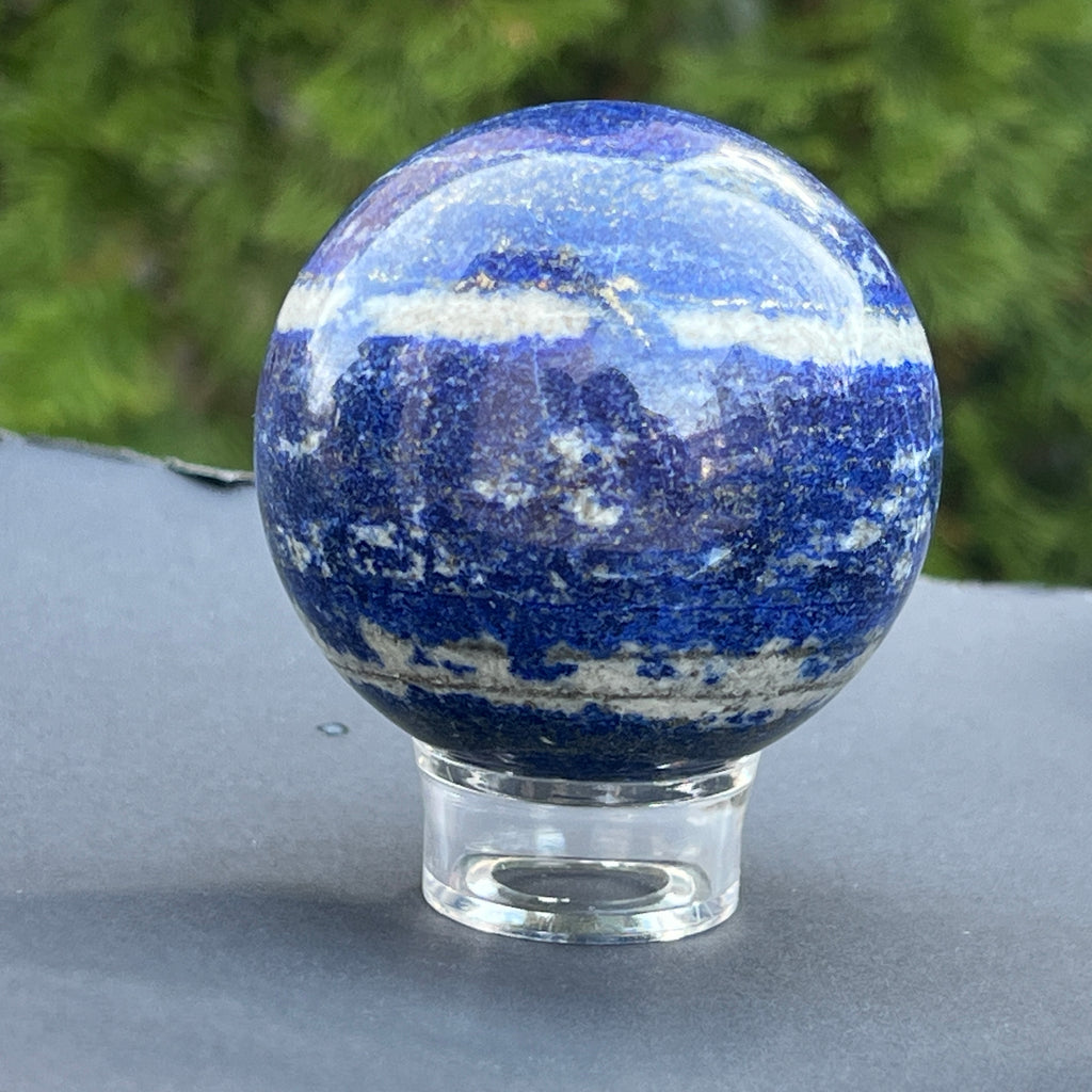 Sfera Lapis Lazuli model 8, pietre semipretioase - druzy.ro 5 