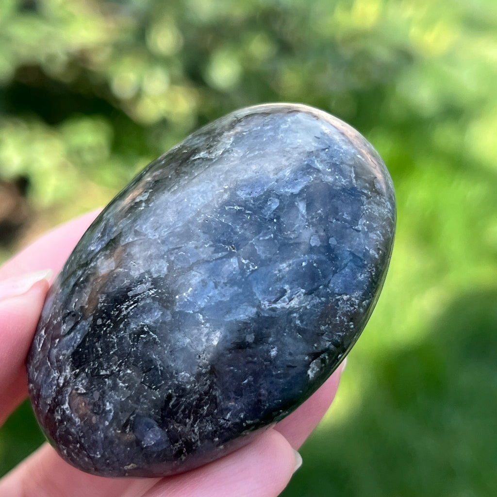 Palmstone Iolit (safir de apa) din Madagascar model 2, pietre semipretioase - druzy.ro 3 