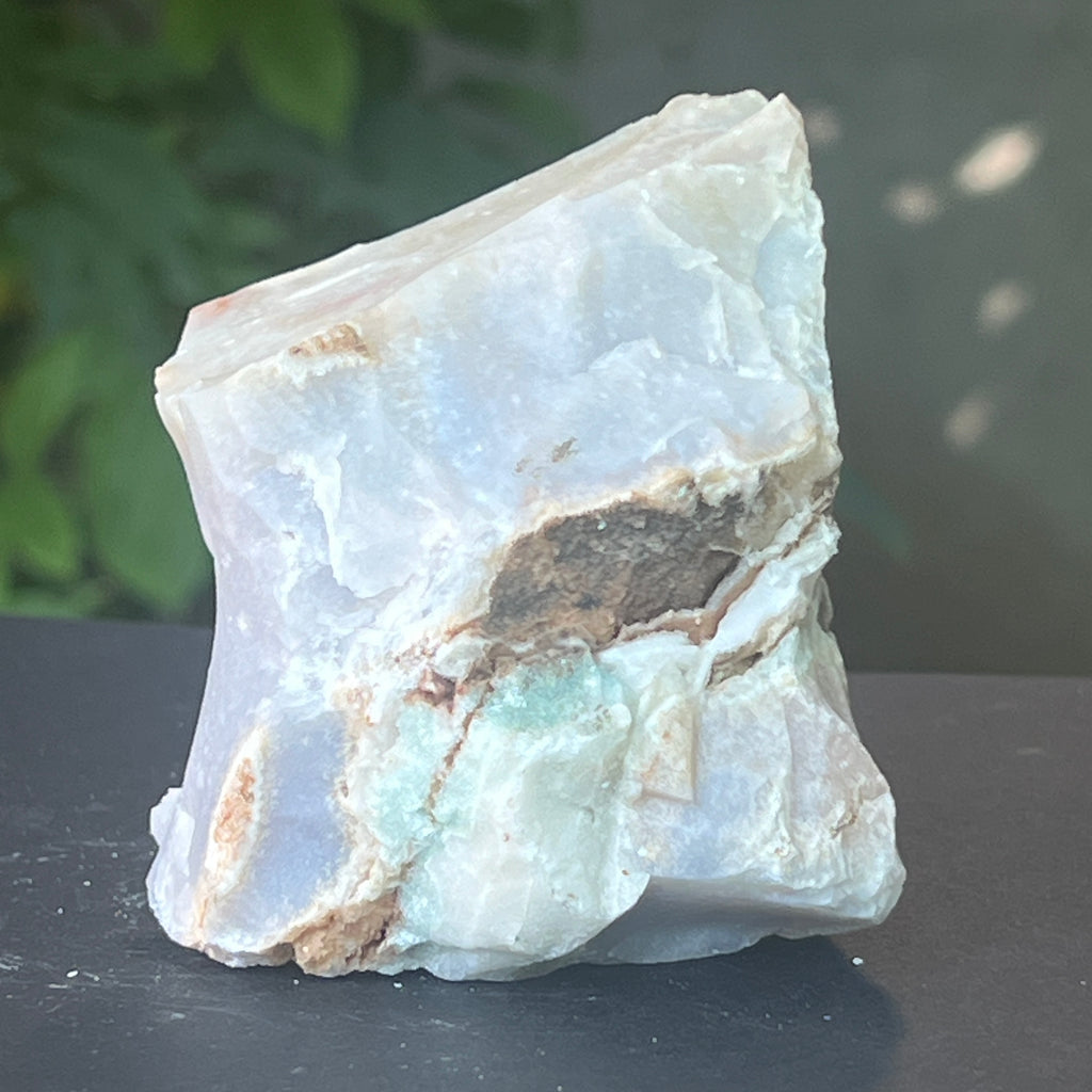 Calcedonie albastra (India) piatra bruta m5, pietre semipretioase - druzy.ro 2 