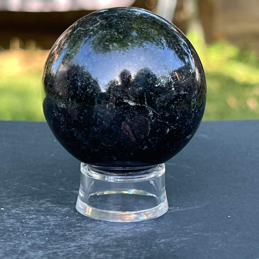 Sfera Iolit (safir de apa) din Madagascar model 4, pietre semipretioase - druzy.ro 2