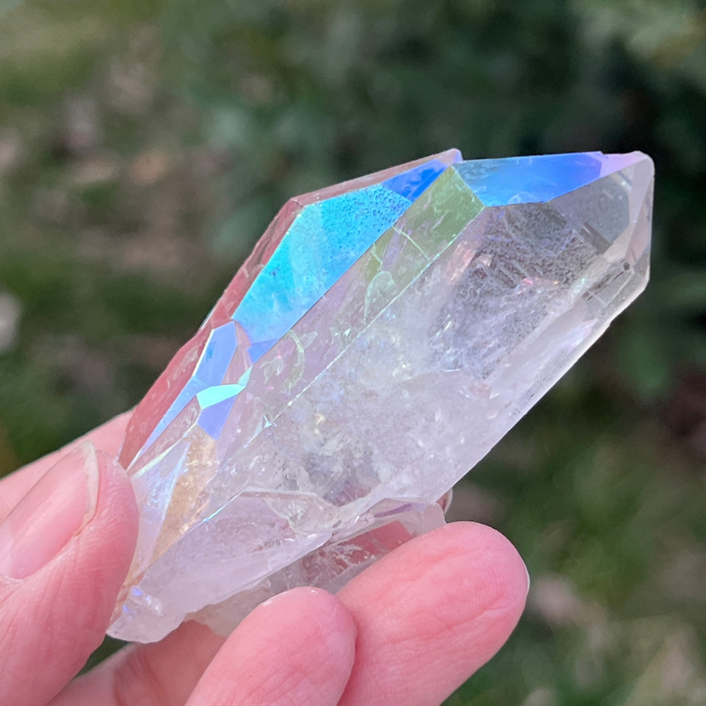 Cluster cuart incolor AURA, floare de mina m8, pietre semipretioase - druzy.ro 7 
