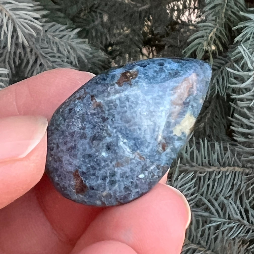 Cabochon dumortierit m8, druzy.ro, cristale 2