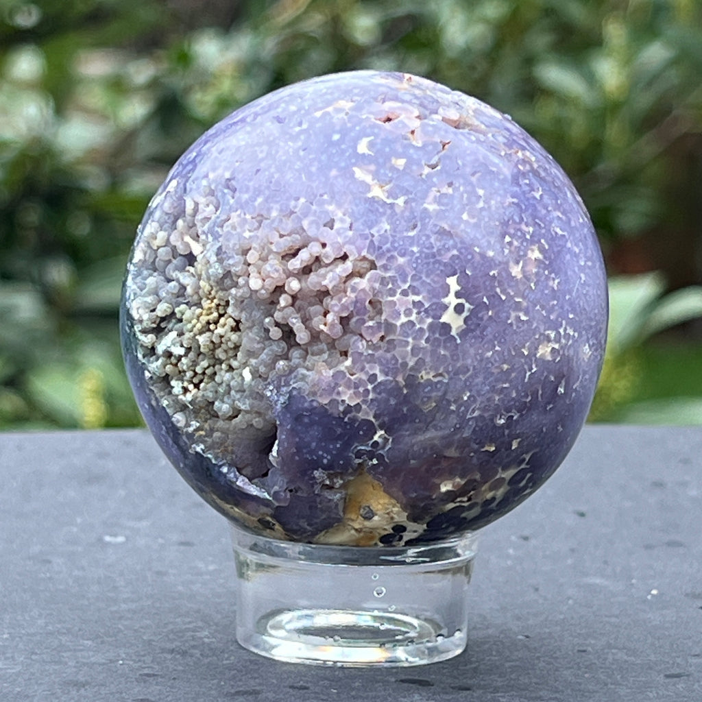 Sfera agat strugure model 3, pietre semipretioase - druzy.ro 8 