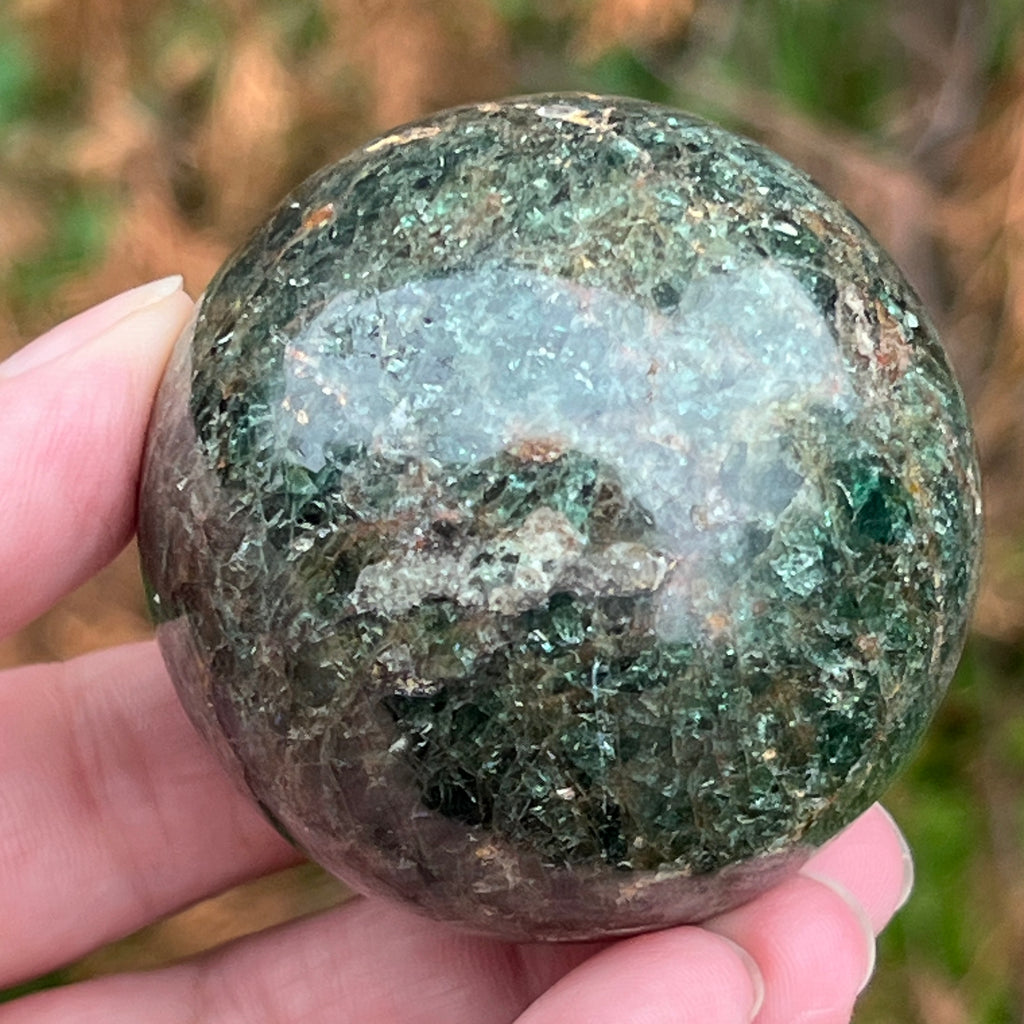 Apatit sfera model 11, pietre semipretioase - druzy.ro 9 