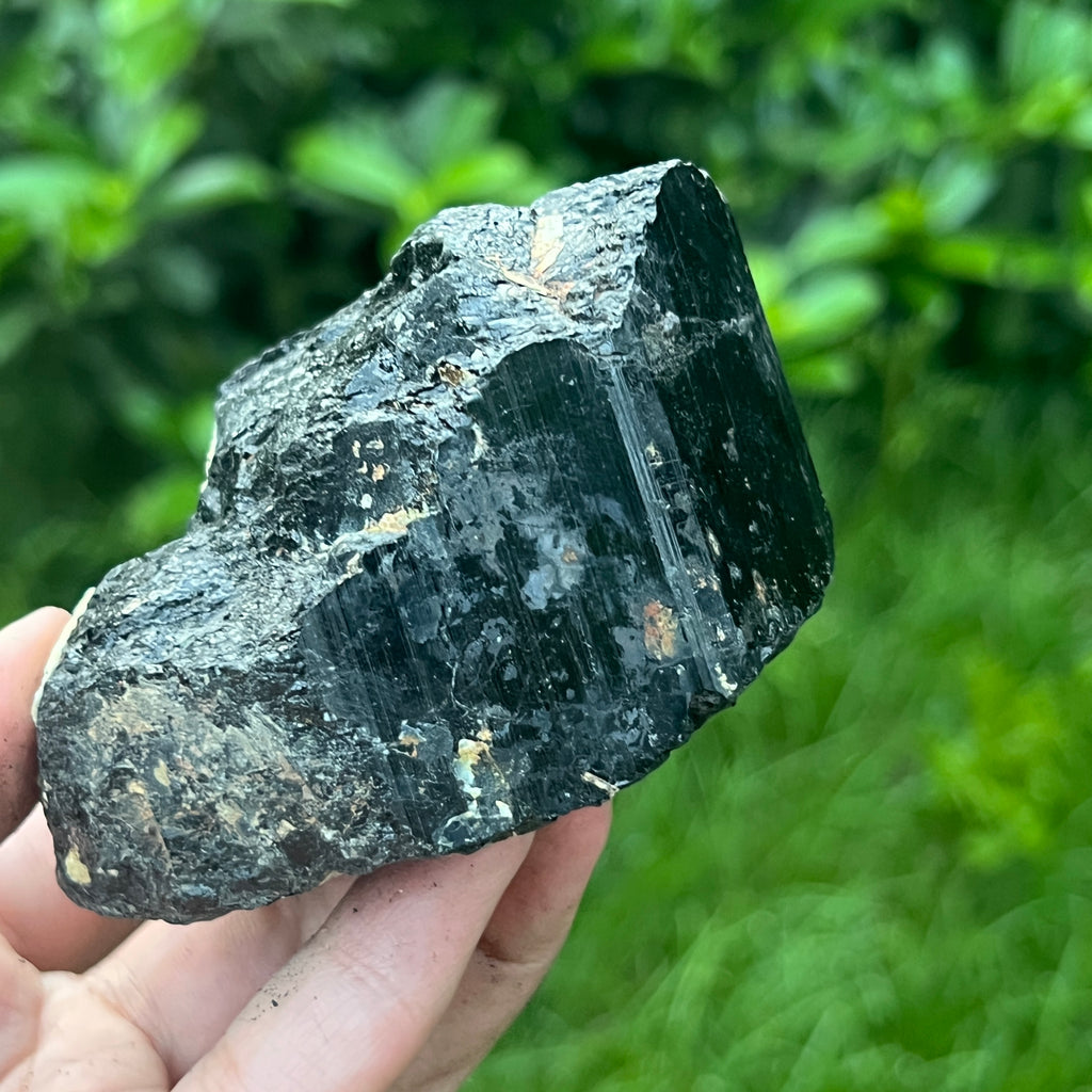 Turmalina neagra piatra bruta L16, pietre semipretioase - druzy.ro 11 