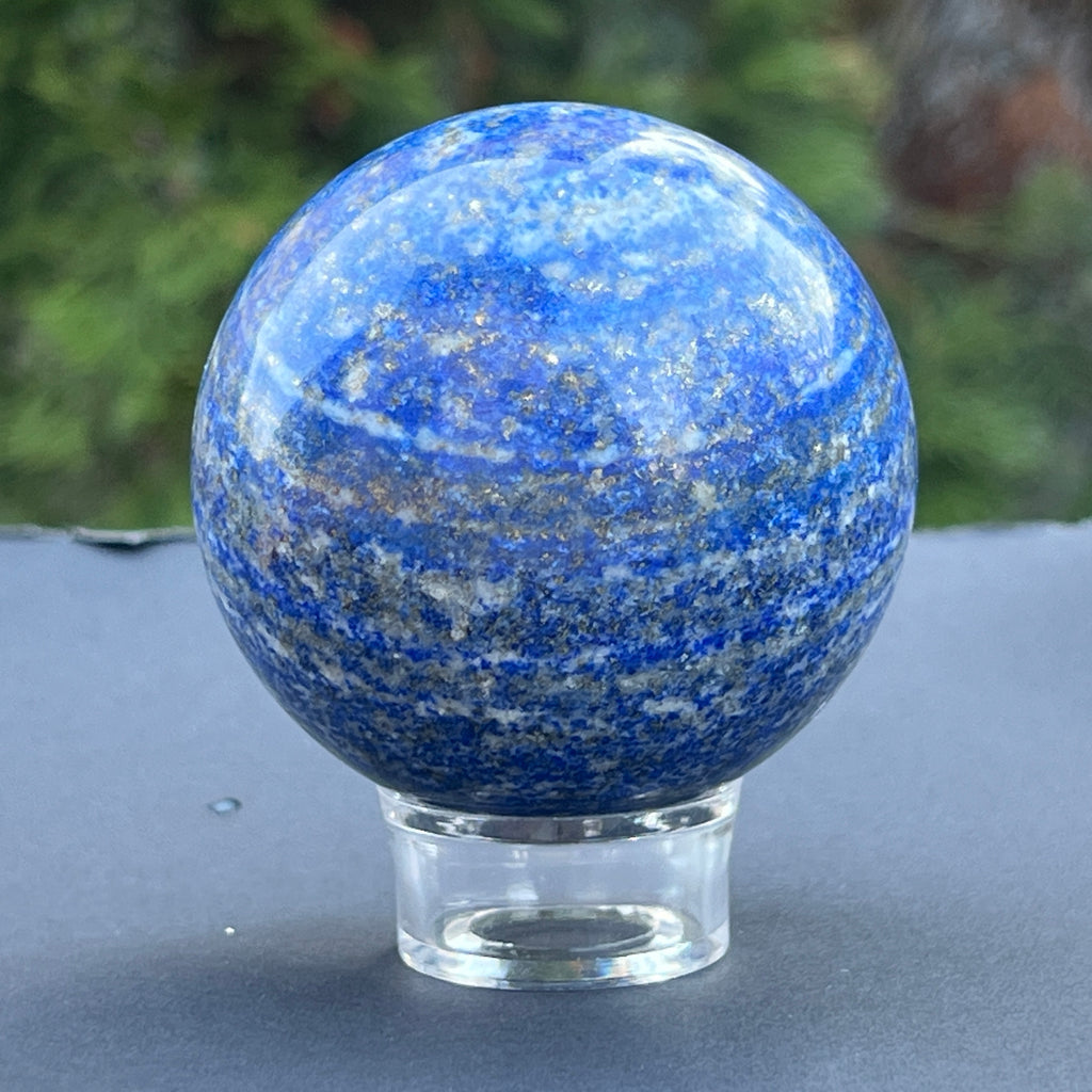 Sfera Lapis Lazuli model 7, pietre semipretioase - druzy.ro 1 