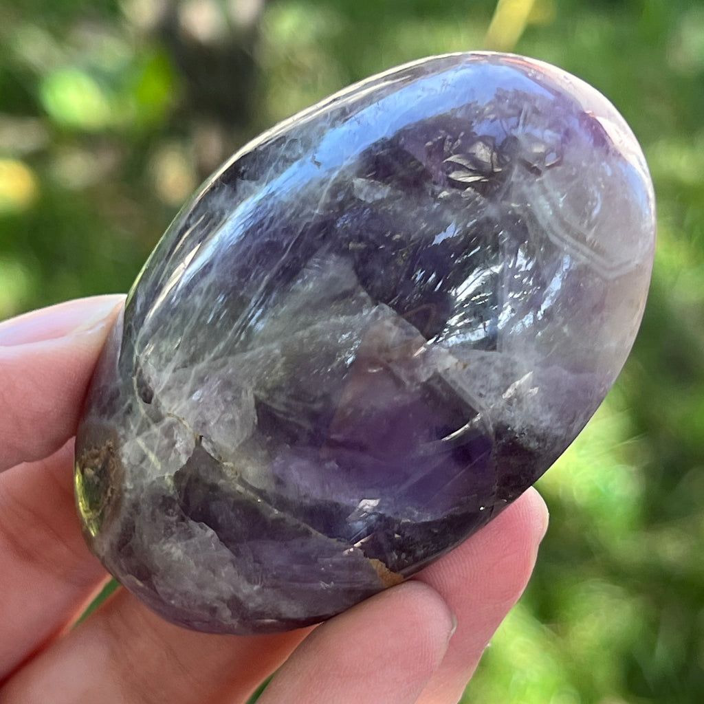 Ametist palmstone (din Madagascar) model 7, pietre semipretioase - druzy.ro 2 