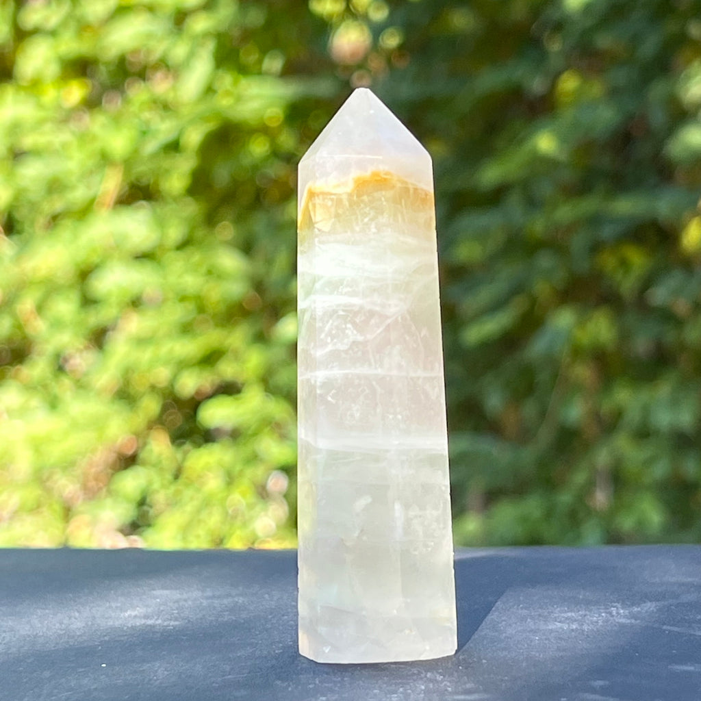 Obelisc fluorit verde model 2, druzy.ro, cristale 3