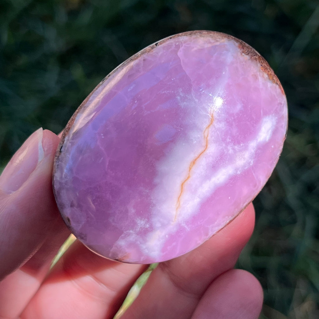 Palmstone Aragonit roz Pakistan model 3, druzy.ro, pietre semipretioase 1