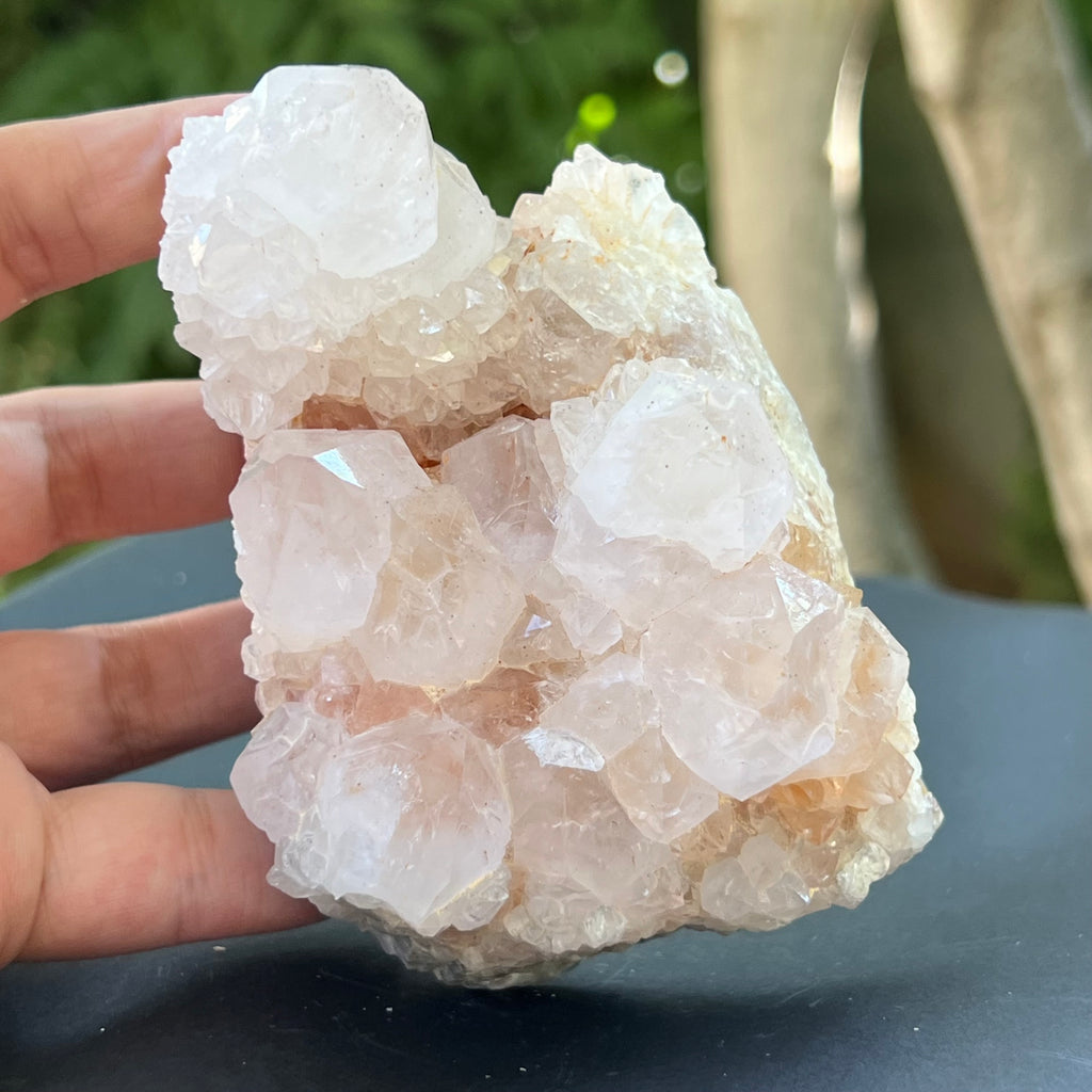 Cluster cuart cactus / cuart spirit FLOWER model F7, druzy.ro, pietre semipretioase 2