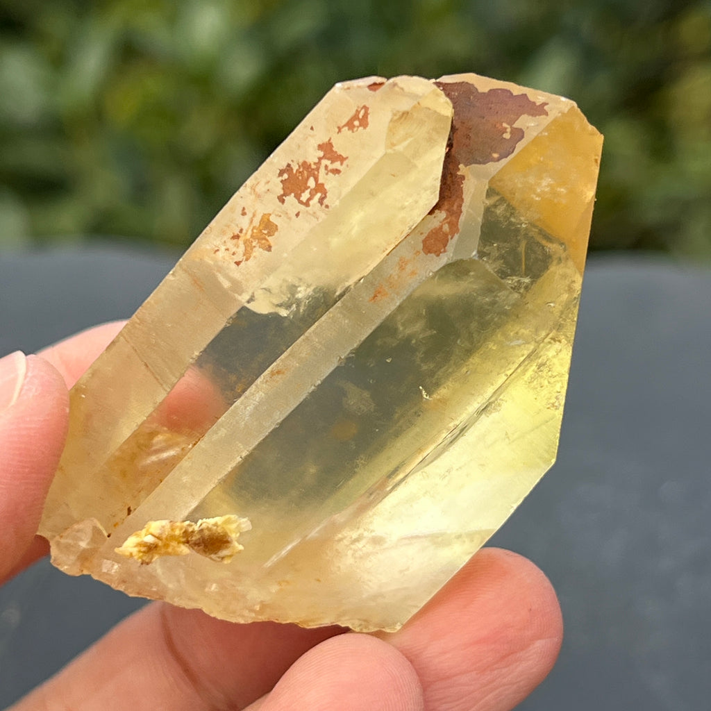 Varf citrin mina Luena, Congo model 20, pietre semipretioase - druzy.ro 8 