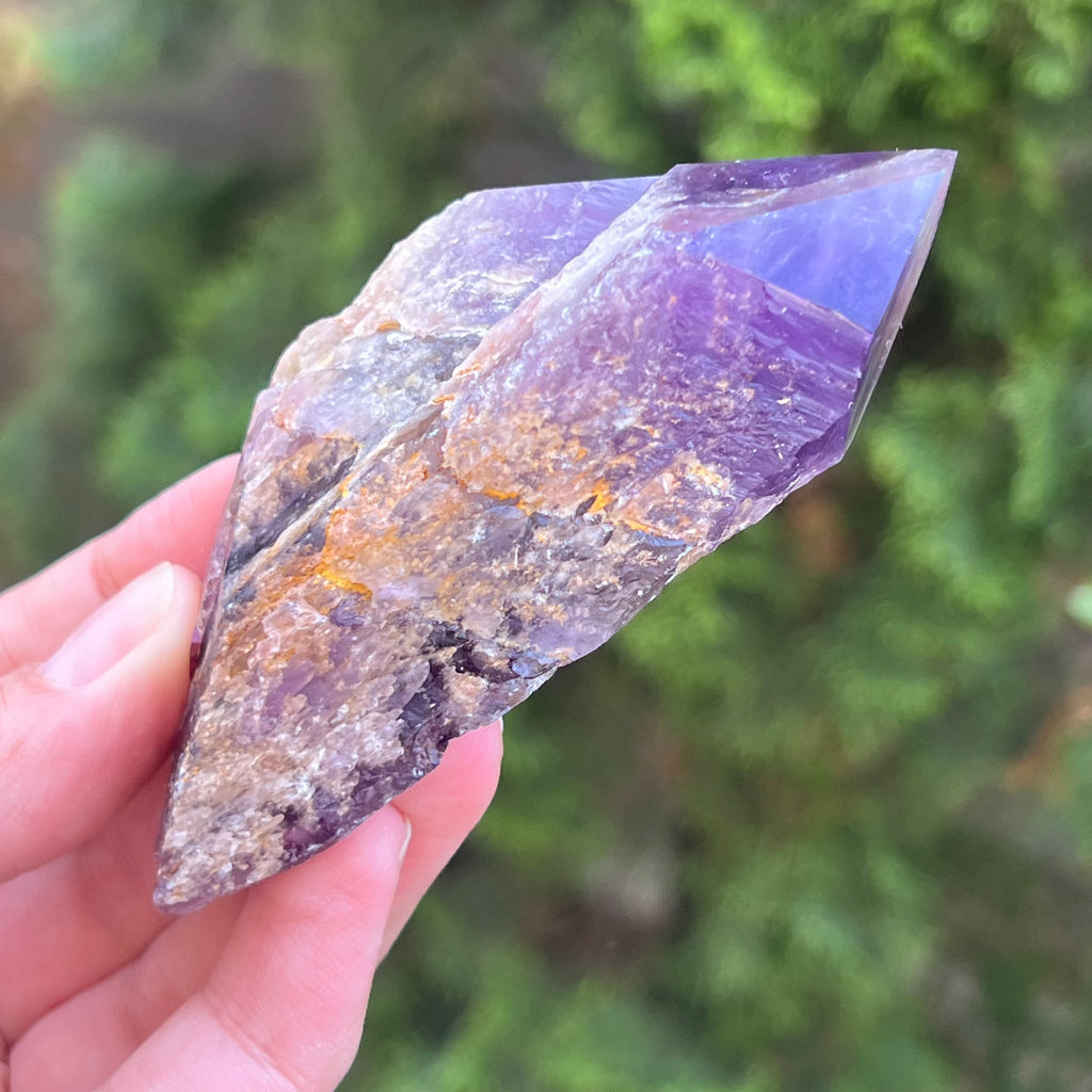 Bagheta / varf ametist Bahia model 2, druzy.ro, pietre semipretioase 3