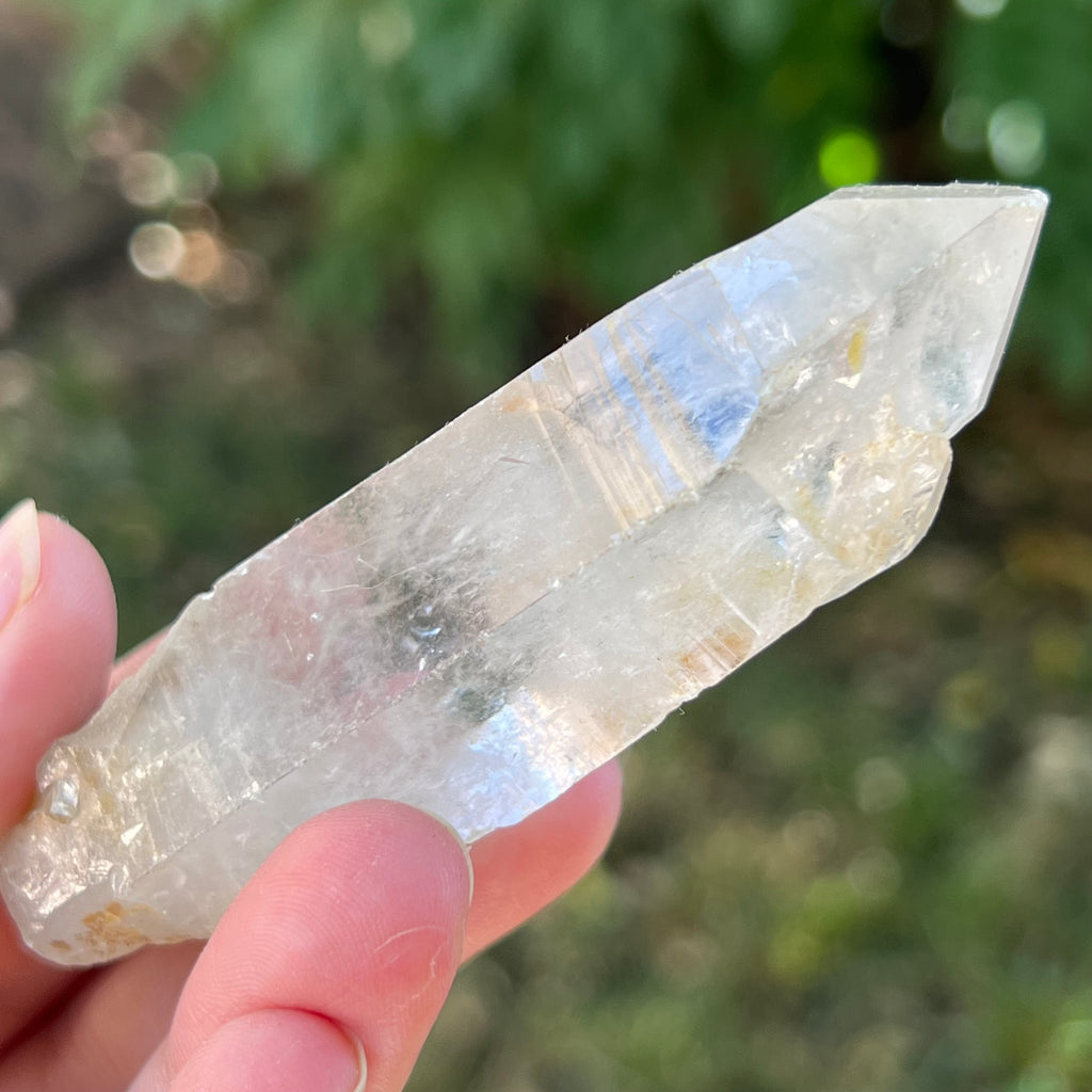 Varf BRUT cuart incolor / cristal de stanca model 3A, druzy.ro, pietre semipretioase 4