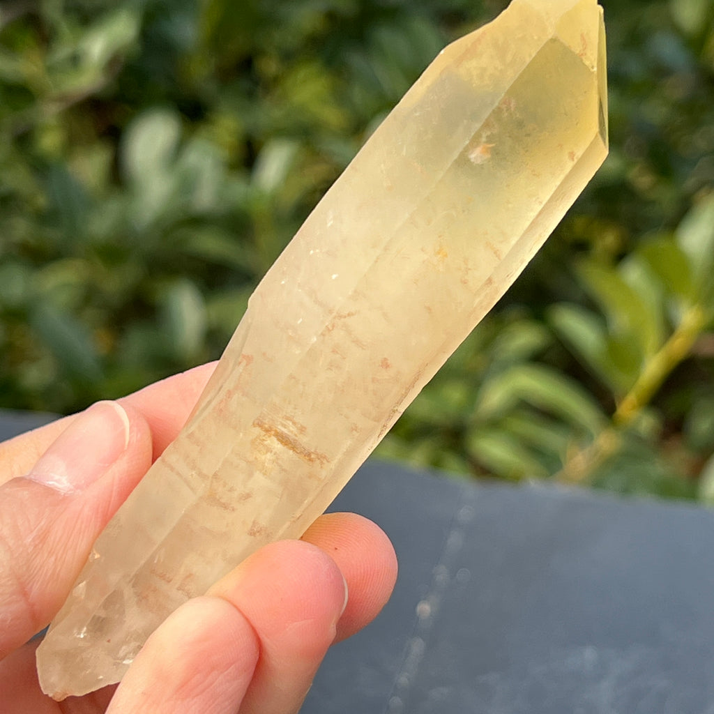Varf citrin mina Luena, Congo model 3, pietre semipretioase - druzy.ro 3 