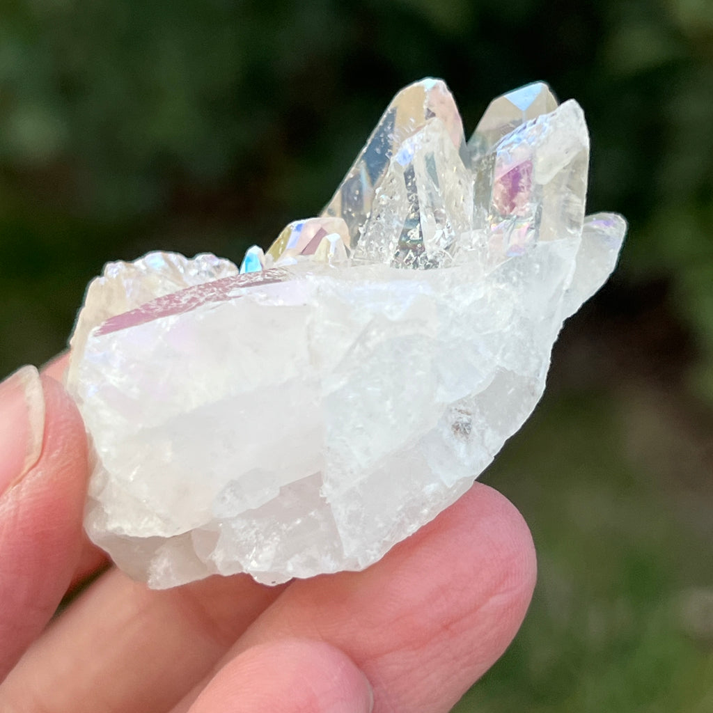 Cluster cuart incolor AURA, floare de mina m3, pietre semipretioase - druzy.ro 5 