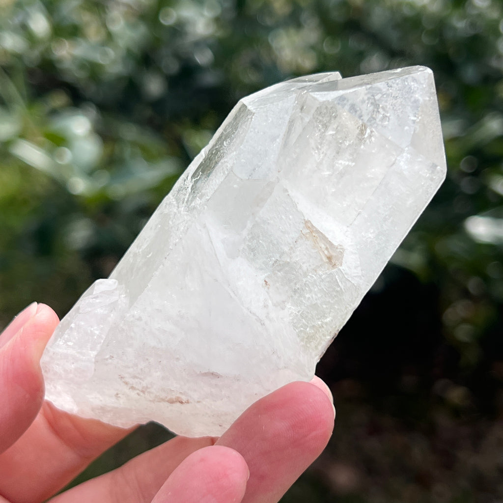 Varf cuart incolor natural, floare de mina L24, pietre semipretioase - druzy.ro 11 