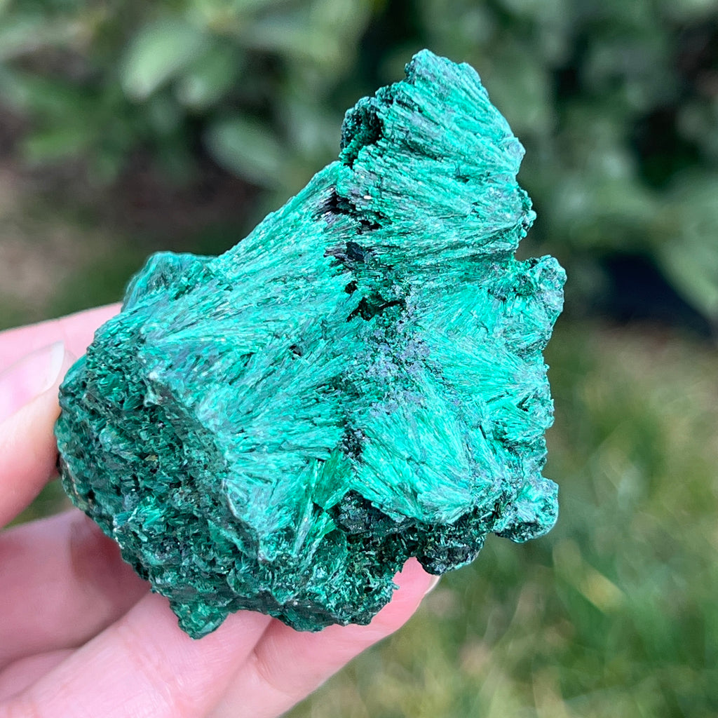 Malachit matasos piatra bruta m3, pietre semipretioase - druzy.ro 5 