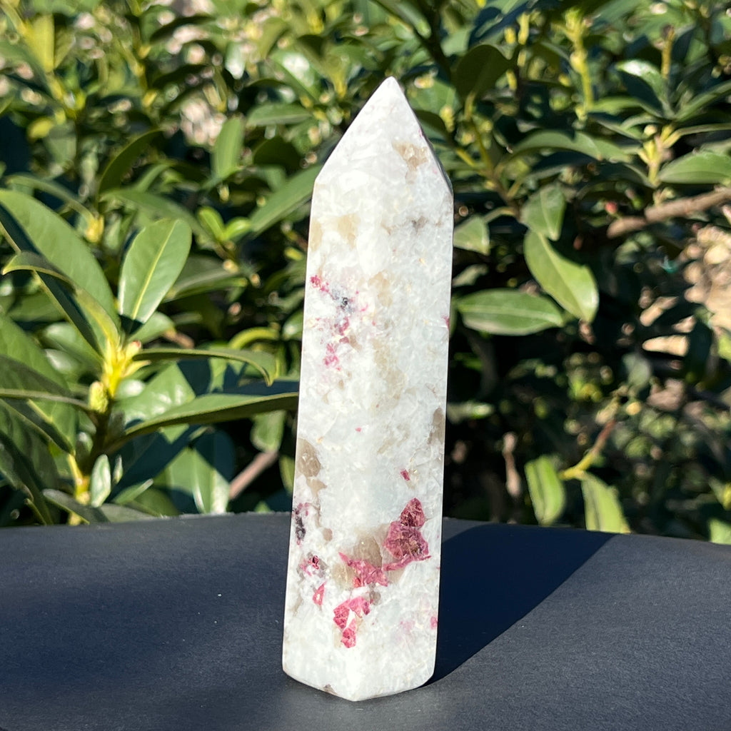 Turn rubelit/ turmalina roz m4, pietre semipretioase - druzy.ro 3 