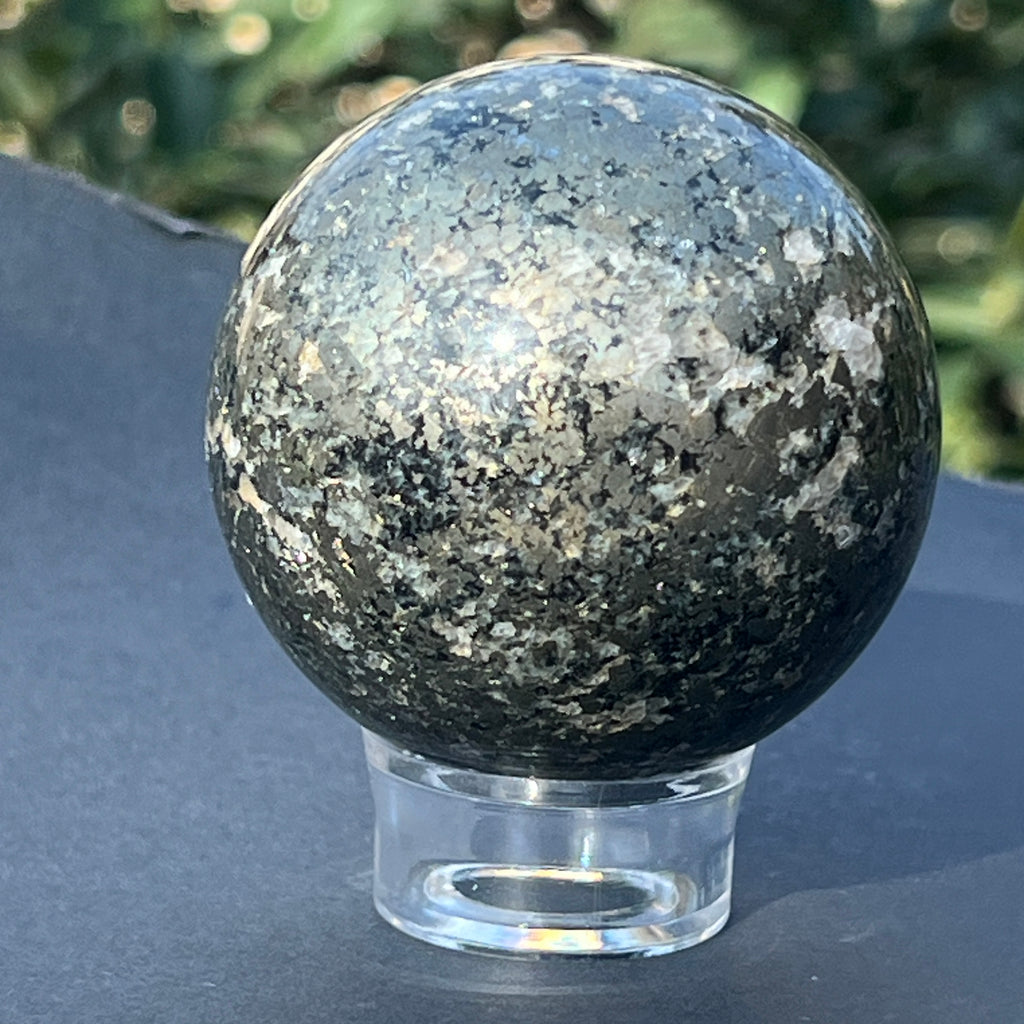 Sfera pirita model 6, pietre semipretioase - druzy.ro 2 