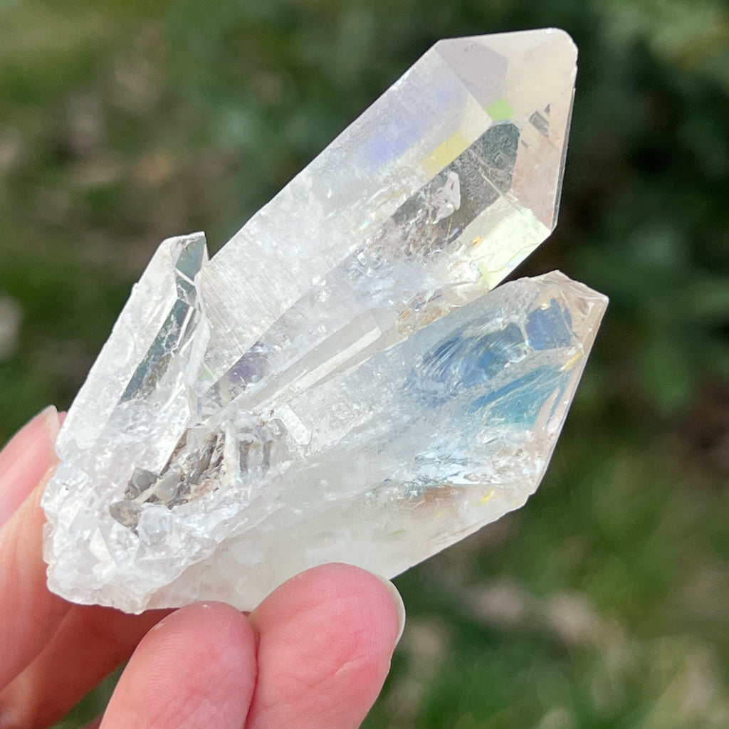 Cluster cuart incolor AURA, floare de mina m8, pietre semipretioase - druzy.ro 10 