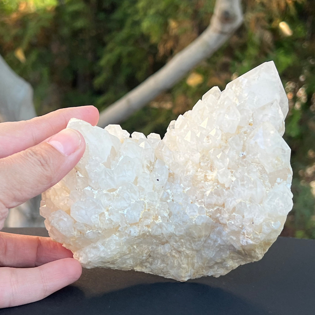 Cluster cuart fantoma, cuart anans, cuart de stanca din Madagascar model 1, druzy.ro, cristale 3
