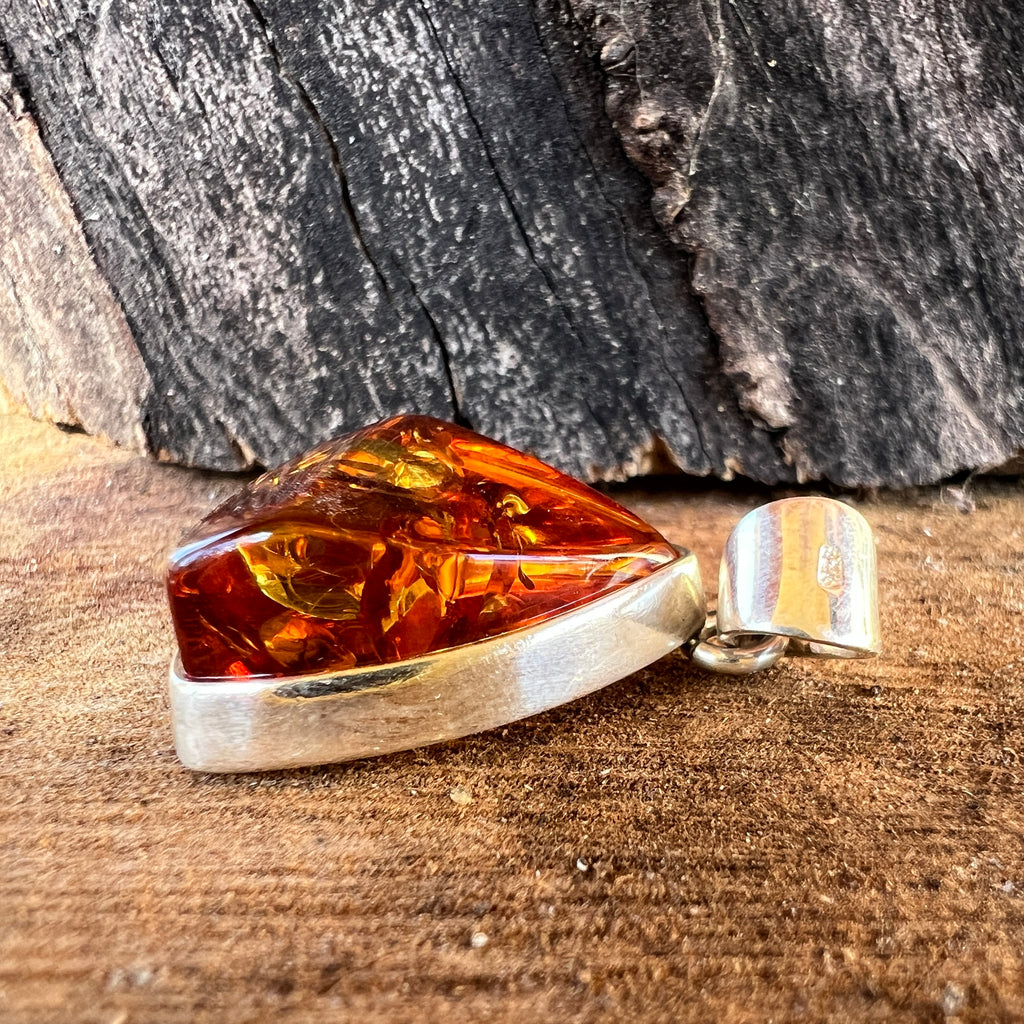 Pandantiv argint cu chihlimbar Amber6, pietre semipretioase - druzy.ro 3 