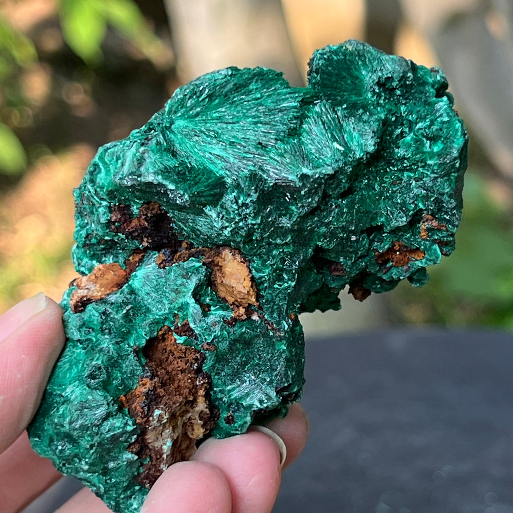 Malachit matasos piatra bruta m17, pietre semipretioase - druzy.ro 1 