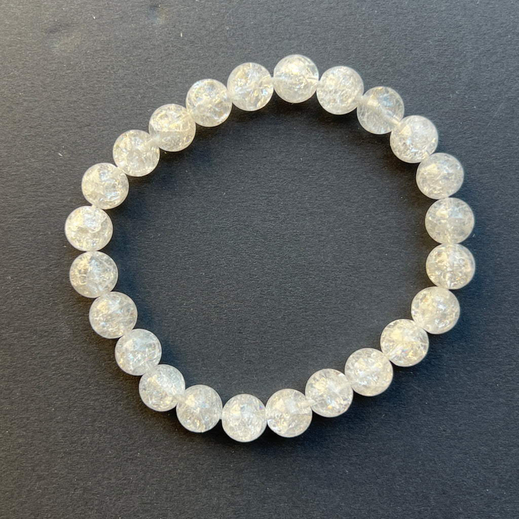 Bratara cuart crushed 8 mm, pietre semipretioase - druzy.ro 1 