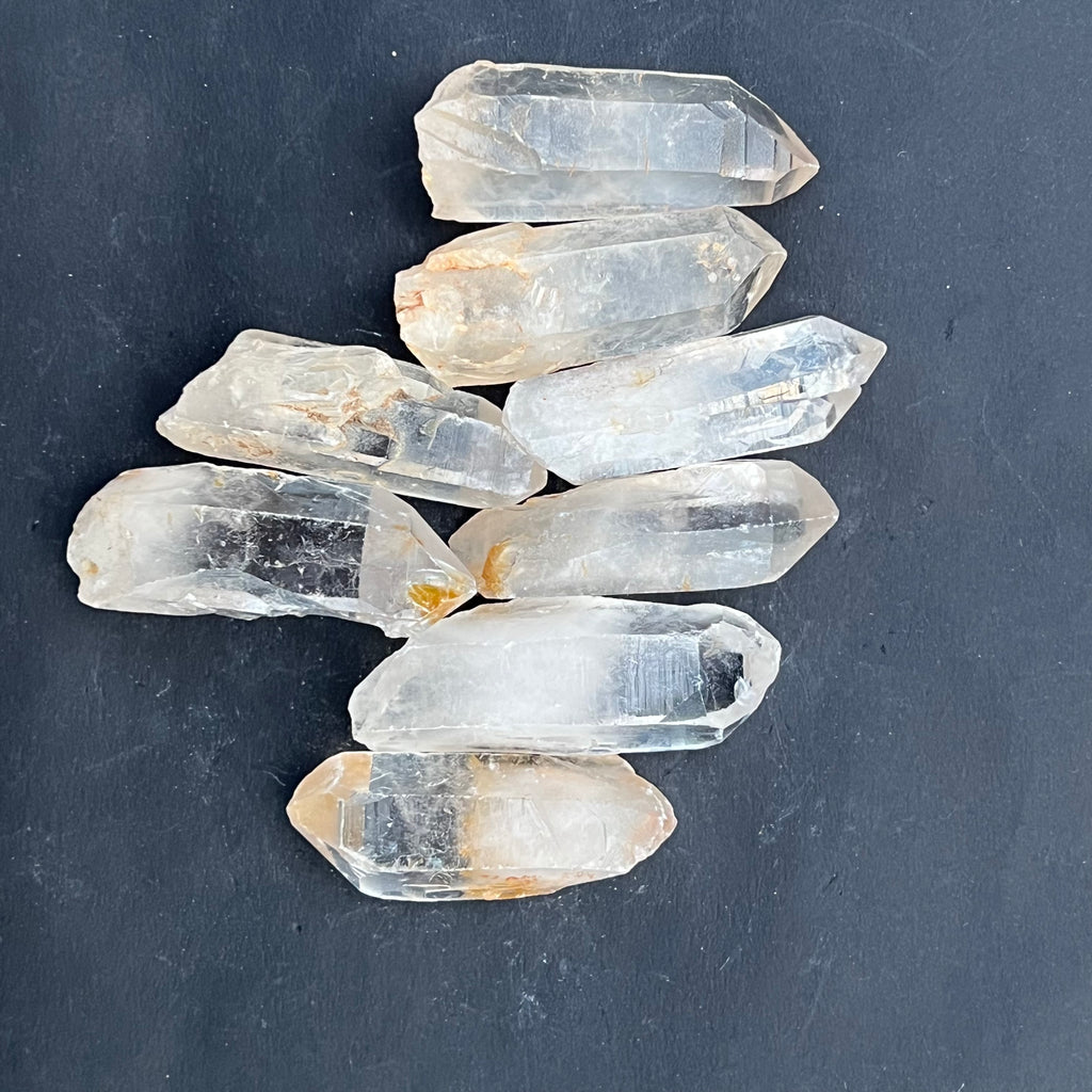 Varf BRUT cuart incolor / cristal de stanca 6 cm, M, druzy.ro, cristale 2