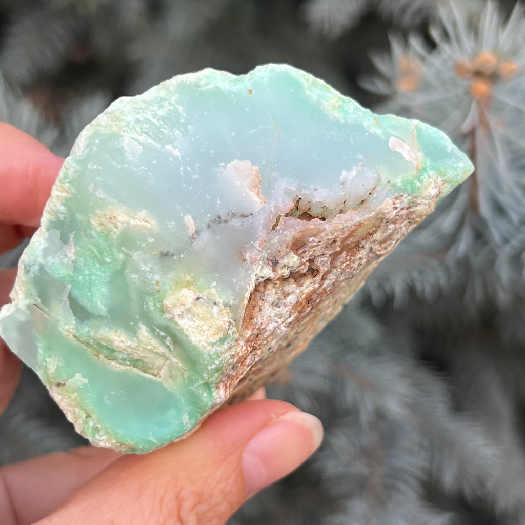 Crisopraz Australia piatra bruta model 1, druzy.ro, cristale 3