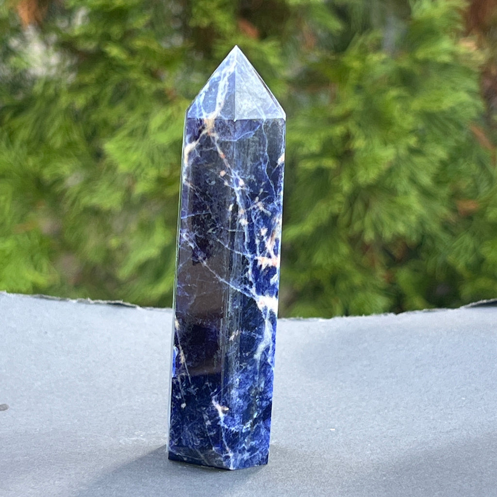 Obelisc sodalit model 3, pietre semipretioase - druzy.ro 3 