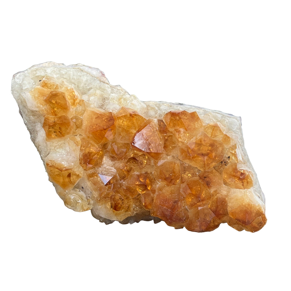 Cluster de Citrin tratat termic| Model 10, pietre semipretioase - druzy.ro 2 