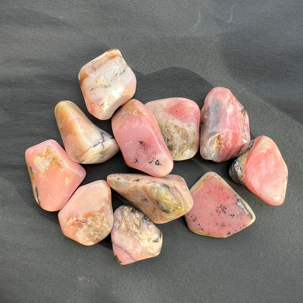 Opal roz piatra rulata Peru, pietre semipretioase - druzy.ro 8 