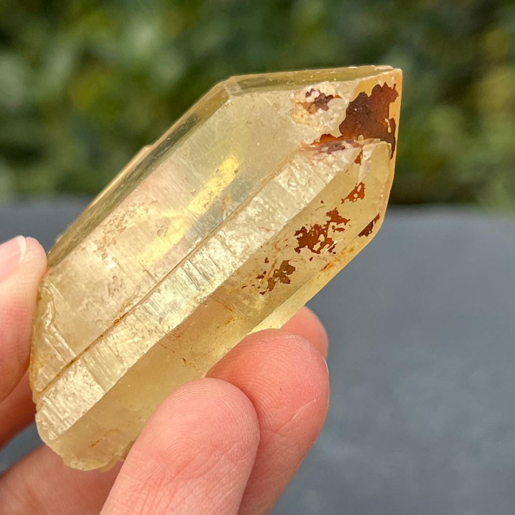 Varf citrin mina Luena, Congo model 20, pietre semipretioase - druzy.ro 6 