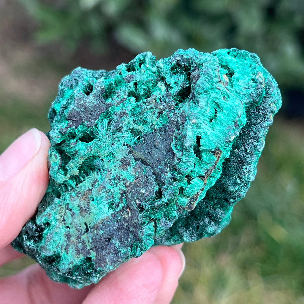 Malachit matasos piatra bruta m4, pietre semipretioase - druzy.ro 9 