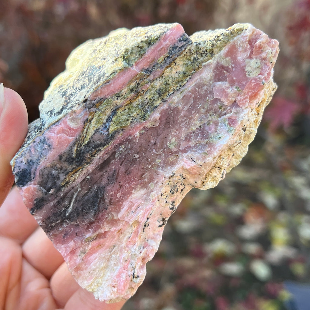 Opal roz piatra bruta (din Peru) model L1, pietre semipretioase - druzy.ro 1 