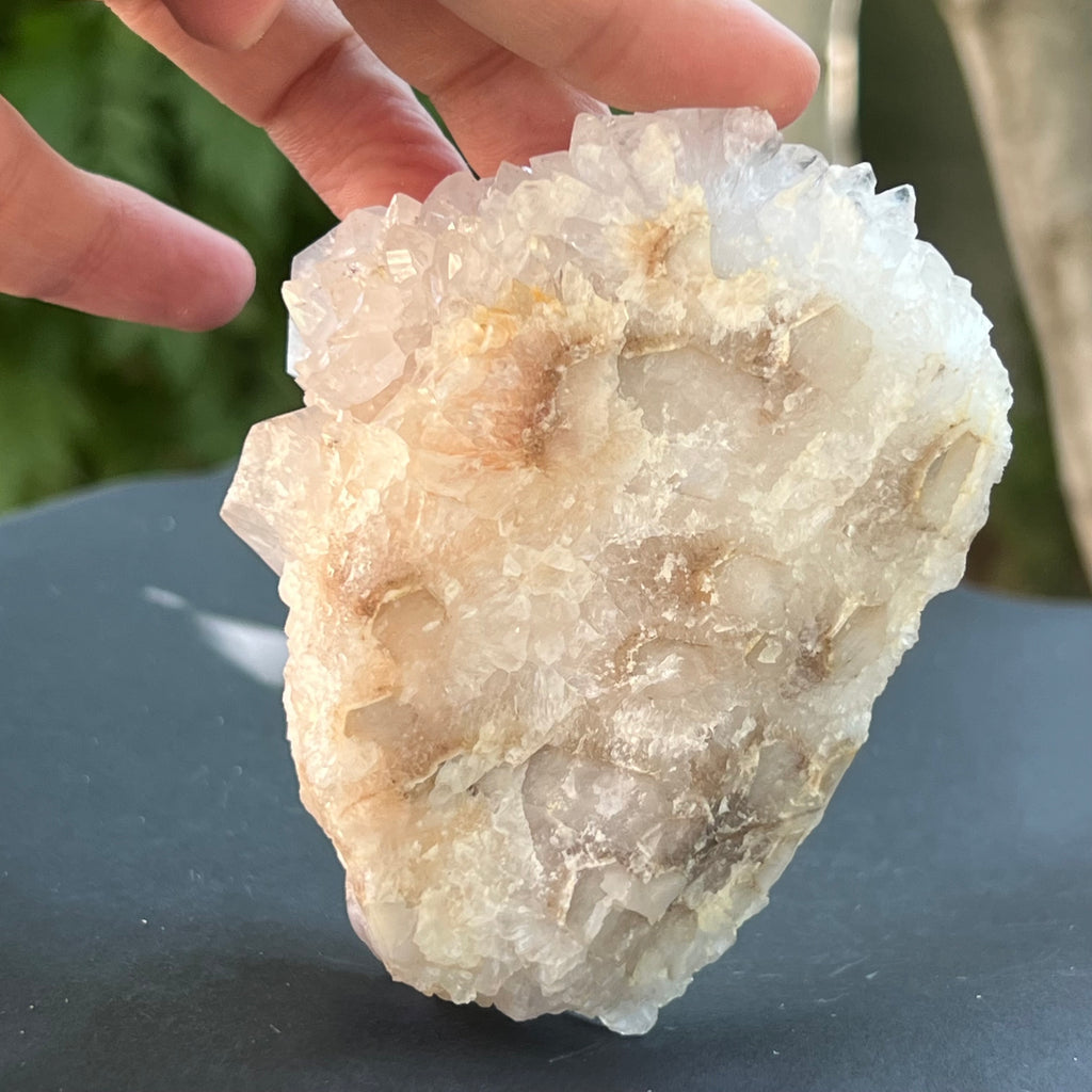 Cluster cuart cactus / cuart spirit FLOWER model F6, druzy.ro, pietre semipretioase 9