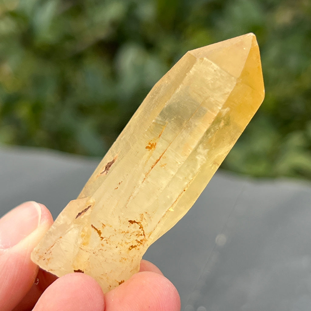 Varf citrin mina Luena, Congo model 28, pietre semipretioase - druzy.ro 6 