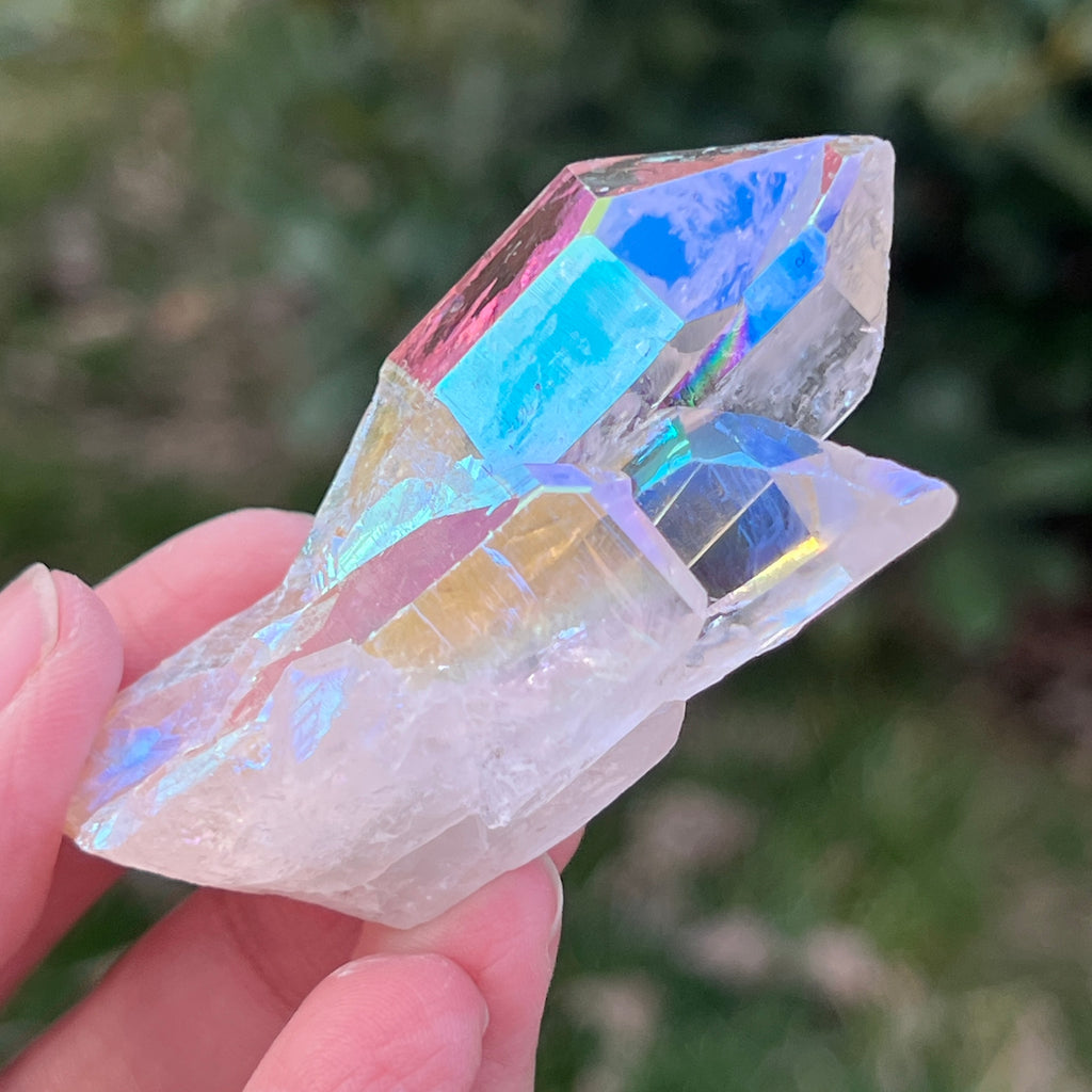 Cluster cuart incolor AURA, floare de mina m7, pietre semipretioase - druzy.ro 8 