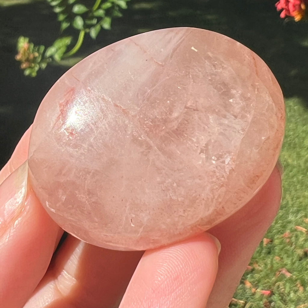 Palmstone cuart rosu hematoid Madagascar m10, cuart de foc, pietre semipretioase - druzy.ro 3