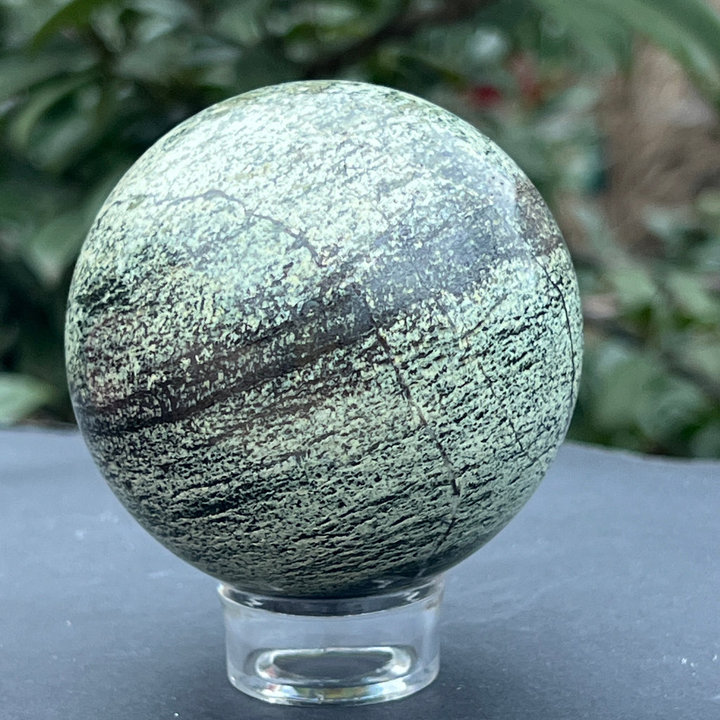 Sfera serpentin model 2, pietre semipretioase - druzy.ro 7 