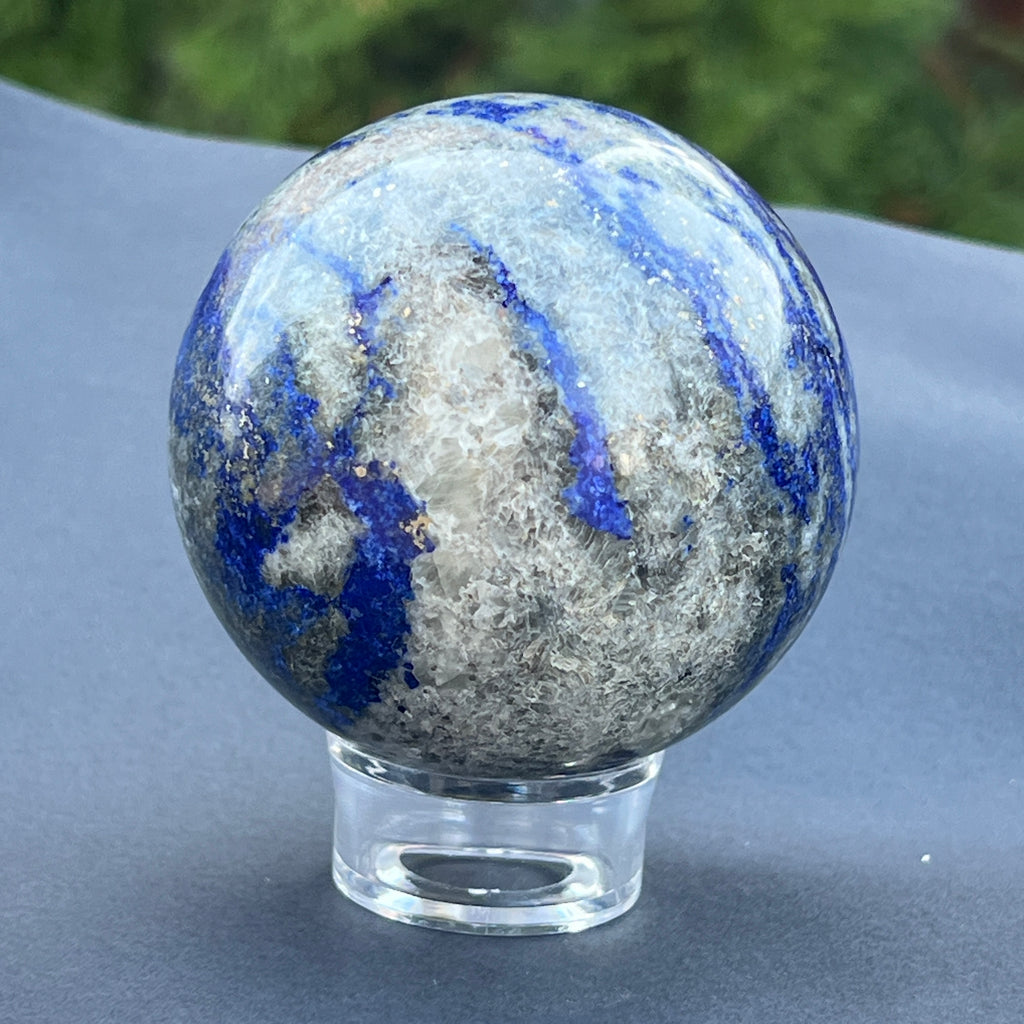 Sfera Lapis Lazuli model 3, pietre semipretioase - druzy.ro 4 