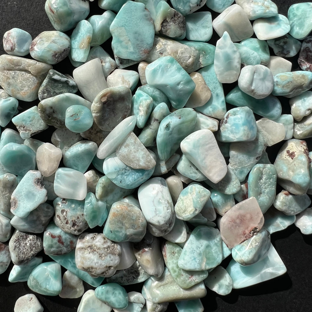 Larimar chipsuri, pietre rulate, druzy.ro, cristale 3