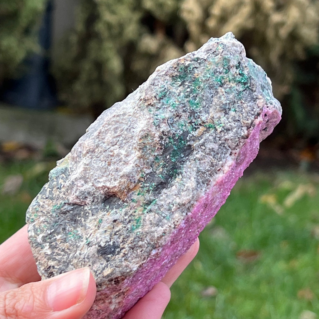 Dolomit roz Salrose  piatra bruta Congo model 4L, druzy.ro, cristale 12