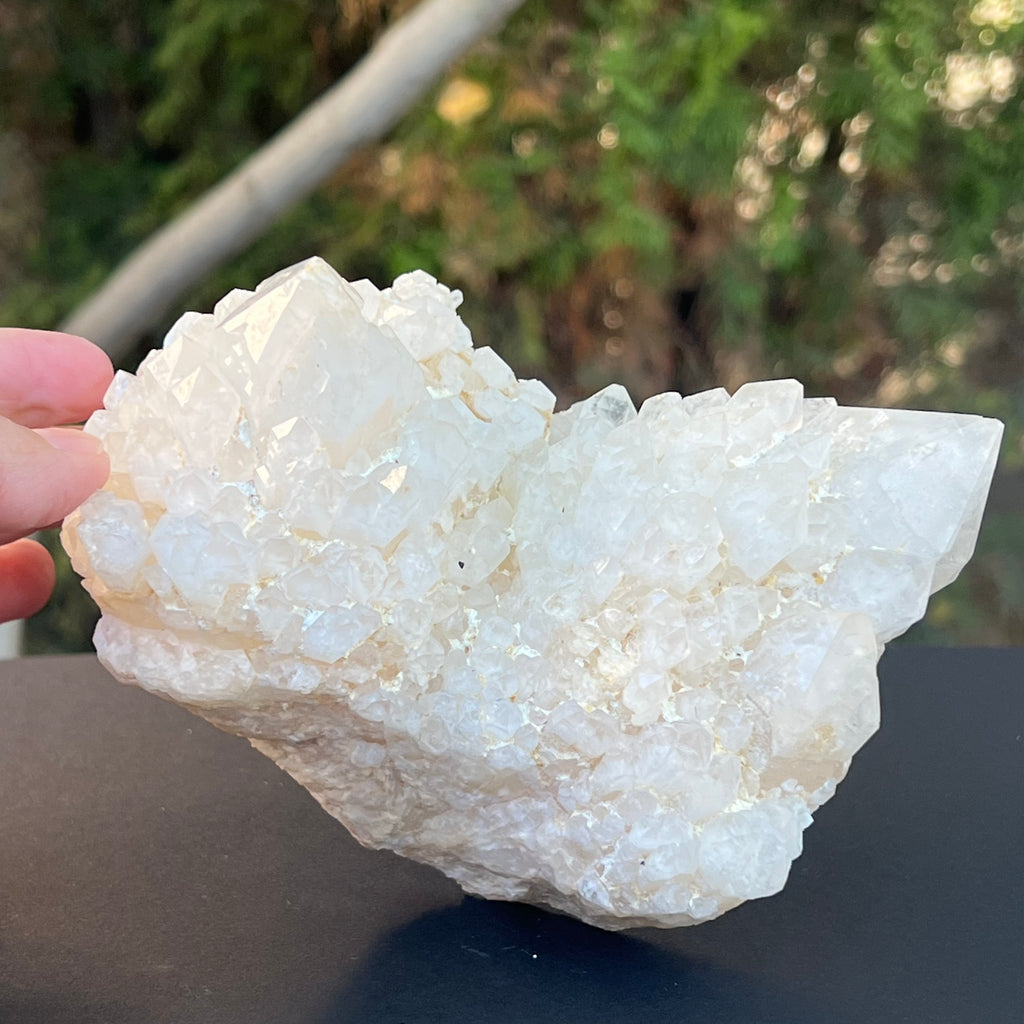 Cluster cuart fantoma, cuart anans, cuart de stanca din Madagascar model 1, druzy.ro, cristale 9