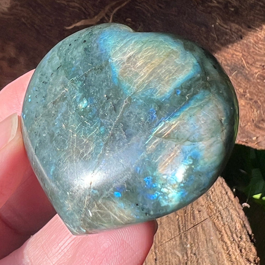 Inima labradorit model L2, pietre semipretioase - druzy.ro 1 