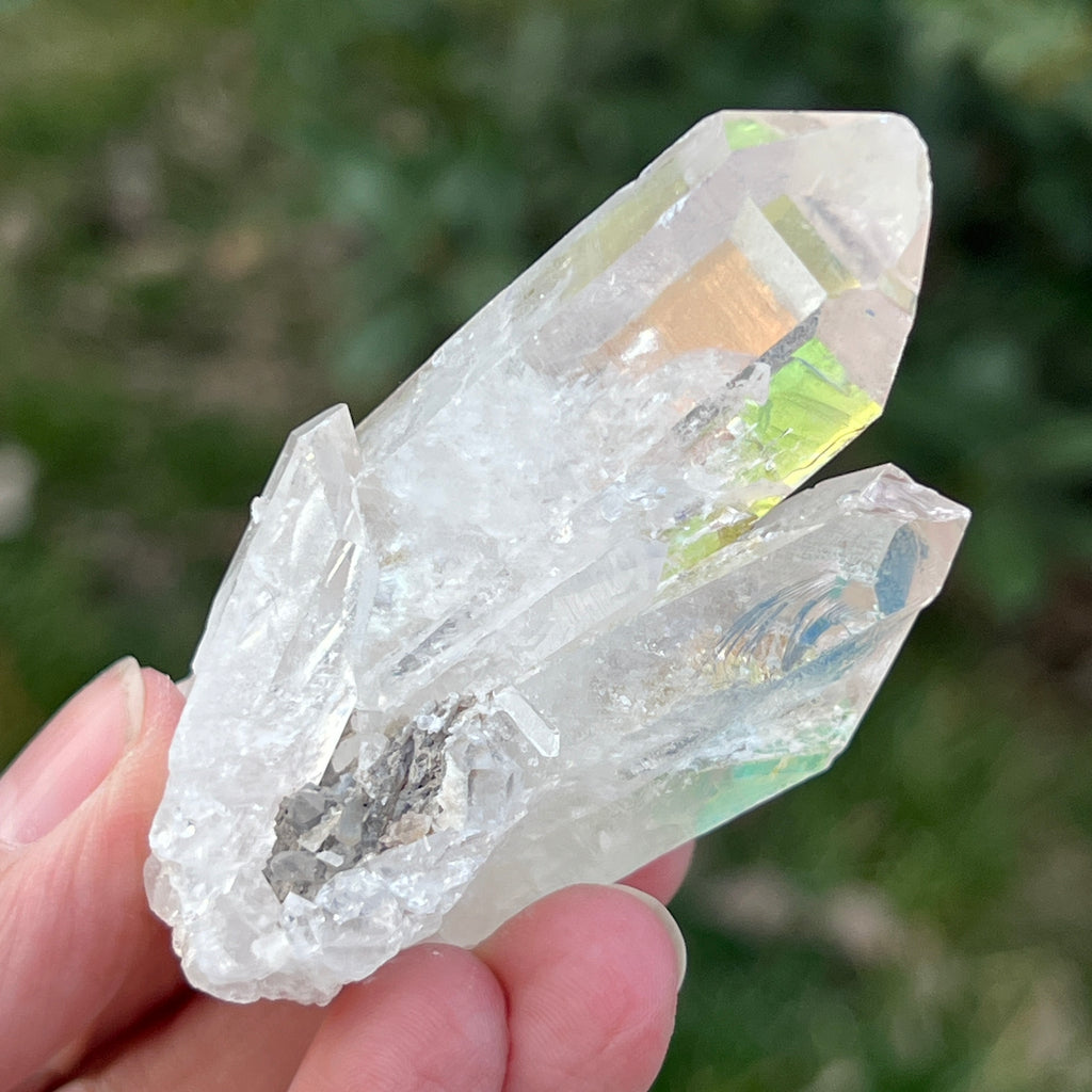 Cluster cuart incolor AURA, floare de mina m8, pietre semipretioase - druzy.ro 8 