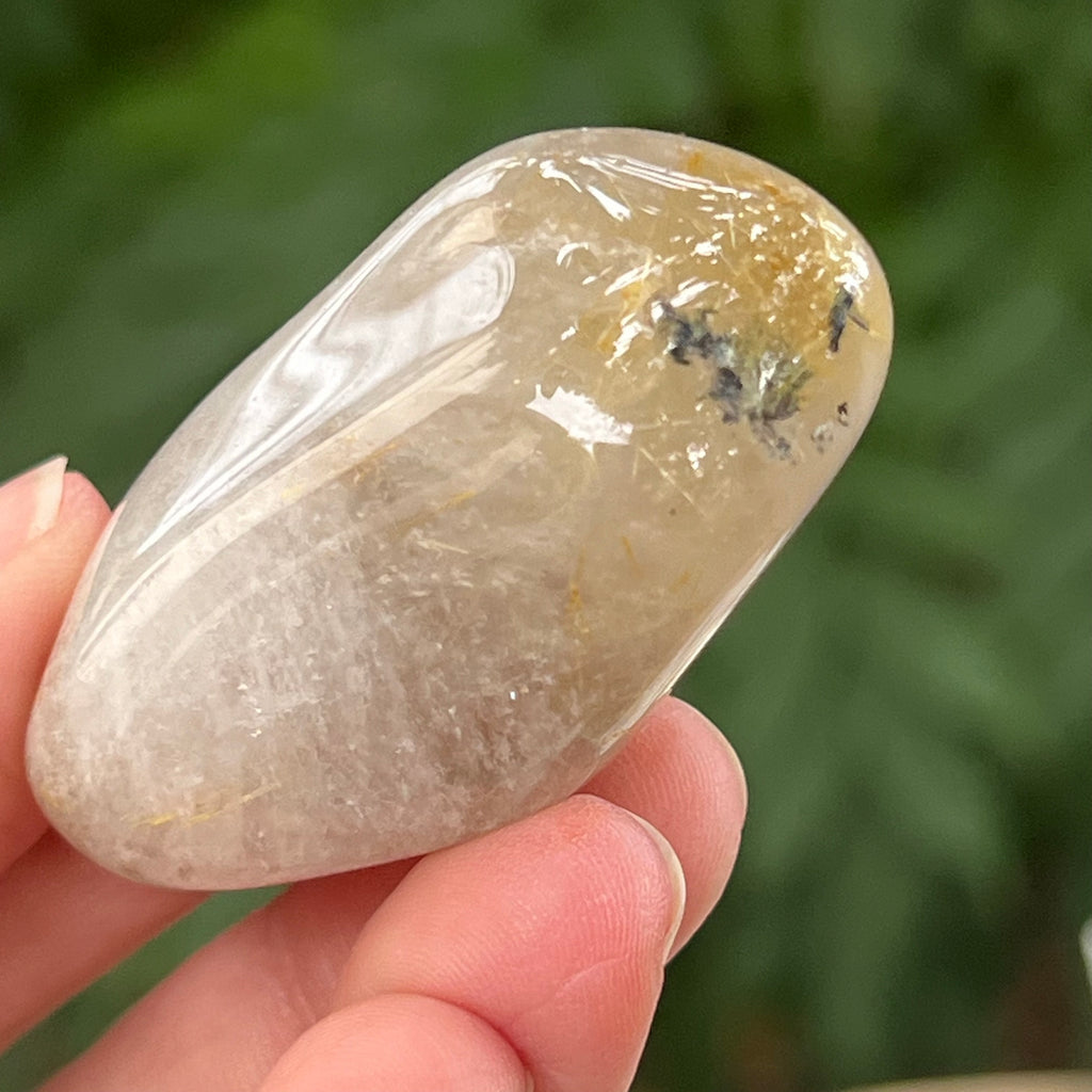 Cuart rutilat model 8, pietre semipretioase - druzy.ro 4 